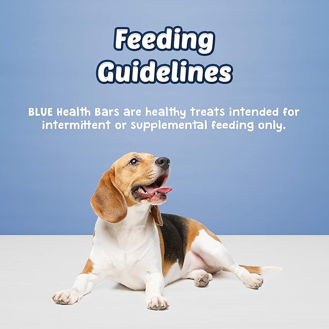 Blue Buffalo Health Bars Natural Crunchy Dog Treats TO-GO, Mini Biscuits, Bacon, Egg & Cheese 1-oz Bags (Pack of 12)