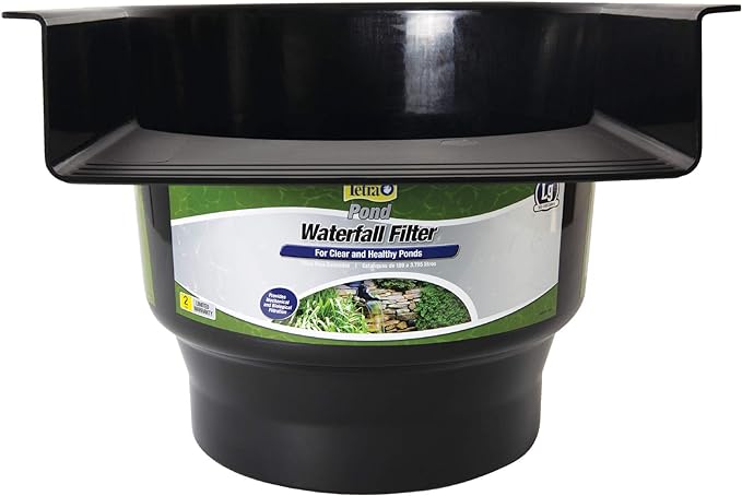 TetraPond 26596 Waterfall Filter, Up to 1000-Gallon,Black