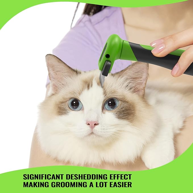 Bonve Pet Grooming Brush, Upgrade Pet Deshedding Tool for Dogs & Cats Effectively Reduces Shedding by Up to 95%, Dramatically Reduces Shedding in Minutes Guaranteed