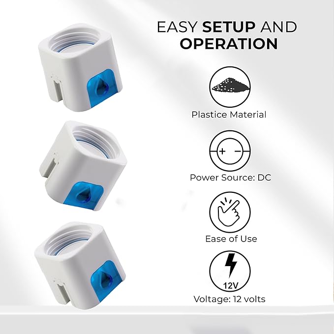Auto Top Off Water Filler - Aquarium Mini ATO System, Water Filler & Level Controller with Float Valve - Easy to Install, Durable & No Wiring Needed - Perfect for Fish Tank & Turtle Tank