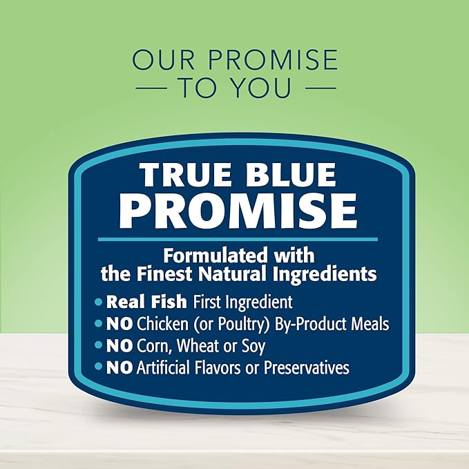 Blue Buffalo True Solutions Perfect Skin & Coat Natural Adult Dry Dog Food, Salmon 4-lb