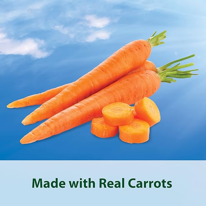 Kaytee Timothy Biscuits Baked Treat with Carrots for Guinea Pigs, Chinchillas, Hamsters, Gerbils and Mice, 10 oz