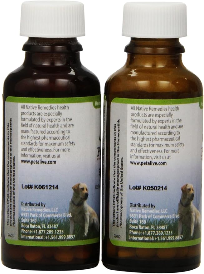 PetAlive Respiratory ComboPack for Pets - All Natural Homeopathic Remedies Relieve Symptoms of Blocked Sinuses, Colds, and Respiratory Irritation in Cats and Dogs