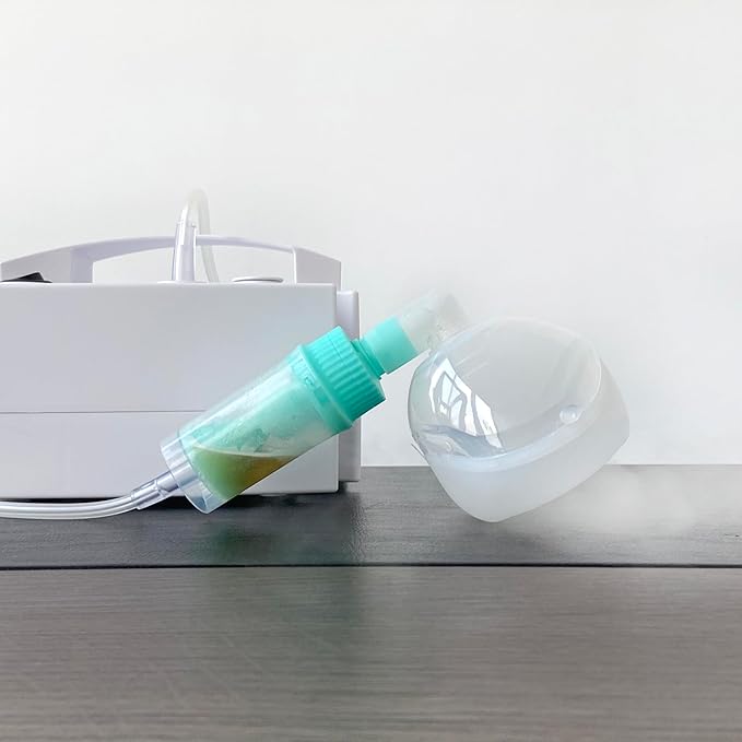 Lying Down Nebulizer Cup and Inhaler Mask for Cats and Small Dogs, Oxygen Mask for Pets (No Nebulizer Device) (S)