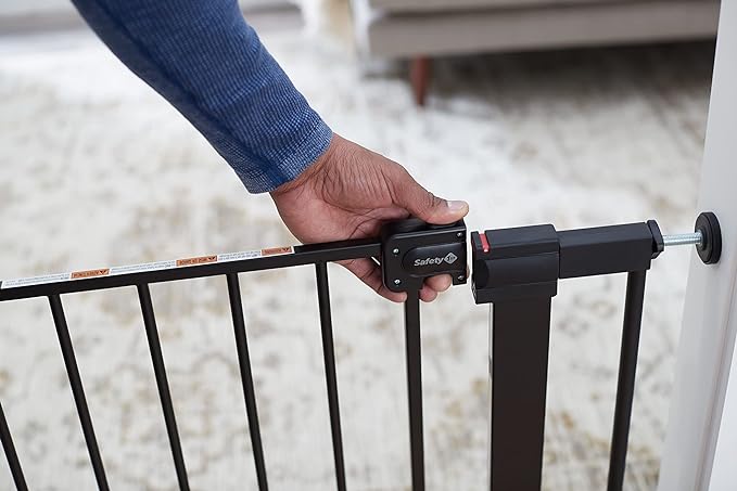 Safety 1st Easy Install 28" Walk Thru Gate, Fits Between 29" and 38"