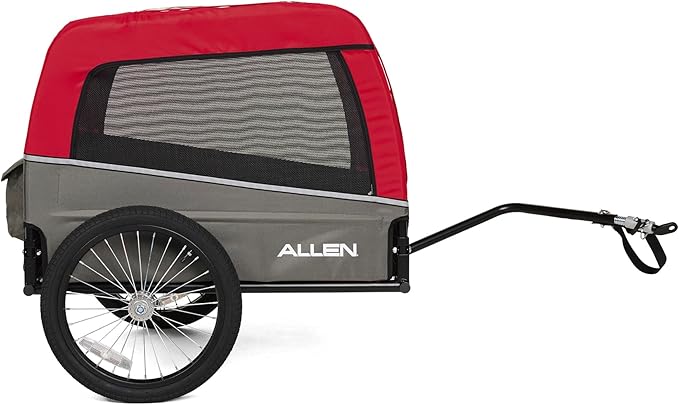 Deluxe Dog Bike Trailer, Size Medium