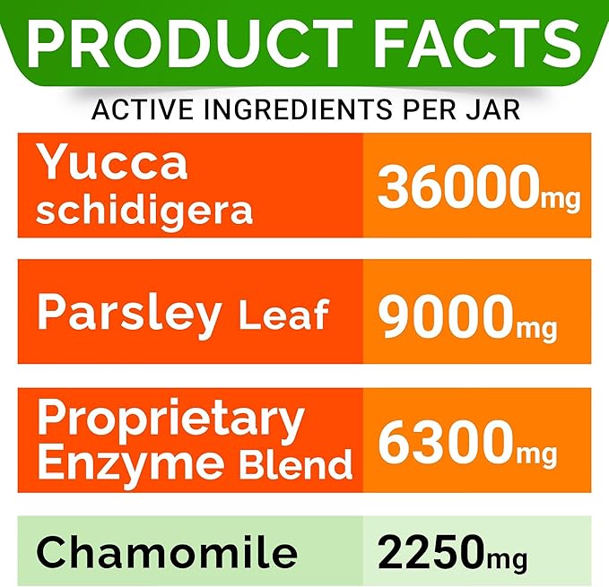 STRELLALAB No Poo Treats for Dogs - Coprophagia Stool Eating Deterrent - No Poop Eating for Dogs - Digestive Enzymes - Gut Health & Immune Support - Stop Eating Poop - Chicken Liver Flavor 180 Chews
