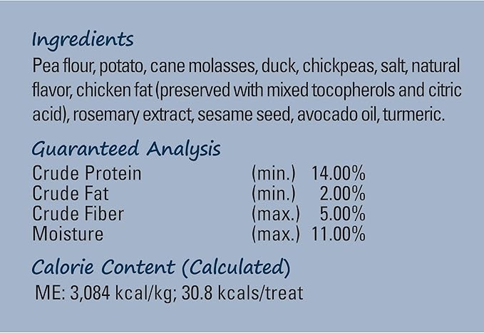 CANIDAE® PURE Heaven Biscuits with Duck & Chickpeas Dog Treats 11 oz.