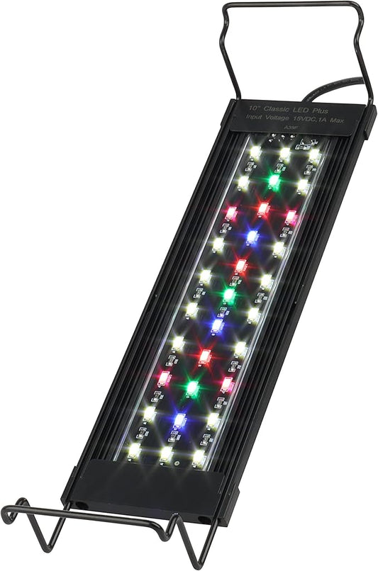 Aquarium lights Fish Tank Light 10 gallon Planted Aquarium LED Light (Switch version, 10-15'')