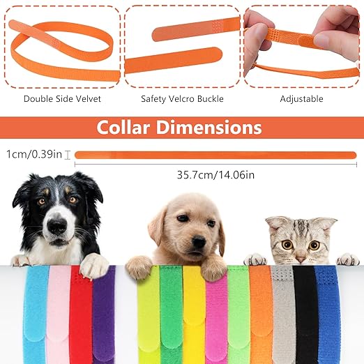 Digital Small Animals Scales for Weighing with Tape Measure, Puppy Whelping Scale Weigh Your Kitten, Rabbit with High Precision, Inclue 15 Color Newborn Puppy Collars and 6 Record Keeping Charts