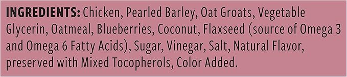 Blue Buffalo Benebars Natural Dog Treats, Skin and Coat Support, Chicken and Coconut, 9oz Bag