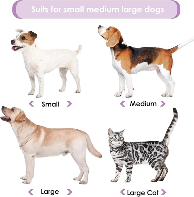 AOFITEE Dog Recovery Suit, Dog Surgical Recovery Suit for Female Dogs Male Dogs, Cozy Dog Onesie for Surgery, Cone E-Collar Alternative, Anti Licking Dog Surgical Shirt with Pee Hole, 2XL