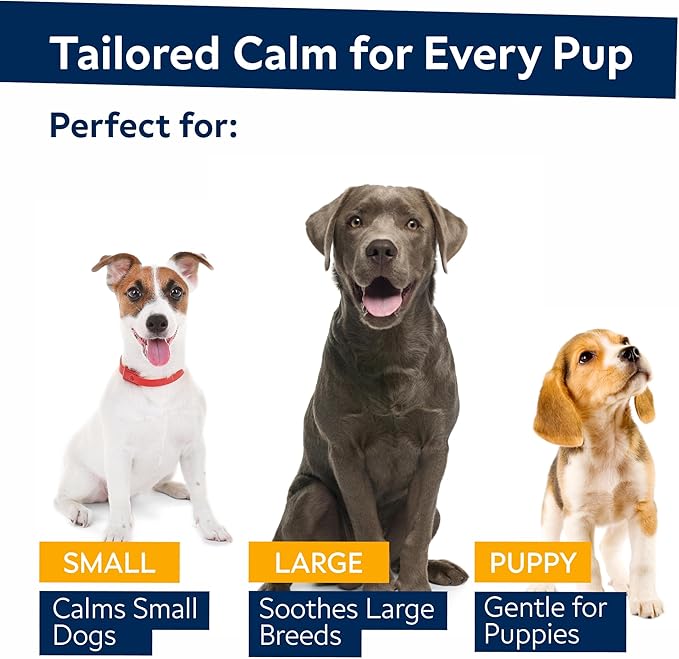 Hemp Calming Chews for Dogs - Dog Calming Treats - Anxiety Relief Treats - Dog Calming Chews - Stress - Sleep Calming Aid - Health & Wellness Supplements for Dog Separation Barking - 180 Treats