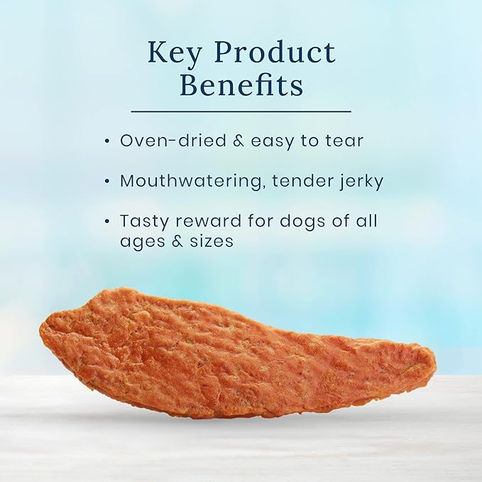 Blue Buffalo True Chews Premium Jerky Cuts Natural Dog Treats, Duck 12 oz