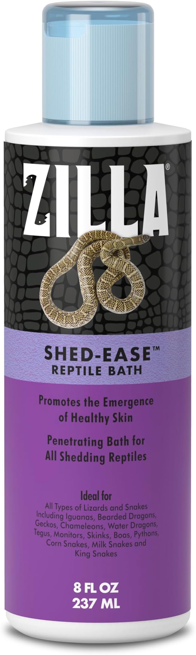 Zilla Shed-Ease Reptile Bath, Shedding Support and Penetrating Bath for All Lizards and Snakes