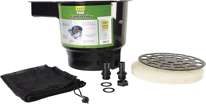 TetraPond 26596 Waterfall Filter, Up to 1000-Gallon,Black