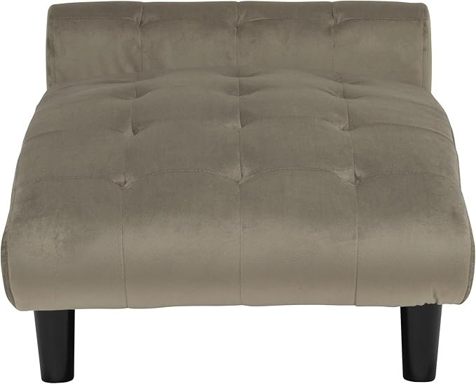 Paws & Purrs Modern 21" Wide Pet Chaise Lounge Bed for Small to Medium Dog or Cat