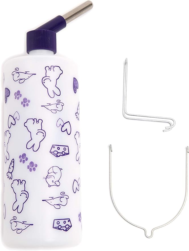 Lixit Weather Resistant Cage Water Bottles for Rabbits, Ferrets, Guinea Pigs Hamsters and Other Small Animals. (32-Ounce)