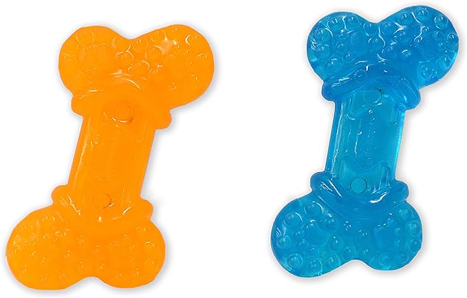Nylabone Moderate Chew FlexiChew Bone Peanut Butter & Bacon XX-Small/Tiny (2 Count)