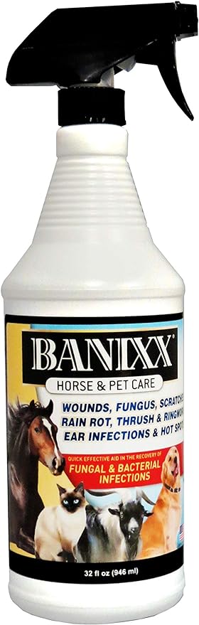 Banixx HorseBanixx Horse & Pet Care for Fungal & Bacterial infections 32oz