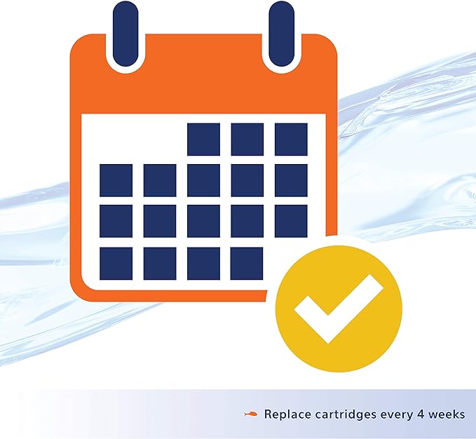 Aqueon Aquarium Fish Tank Replacement Filter Cartridges Large - 9 pack