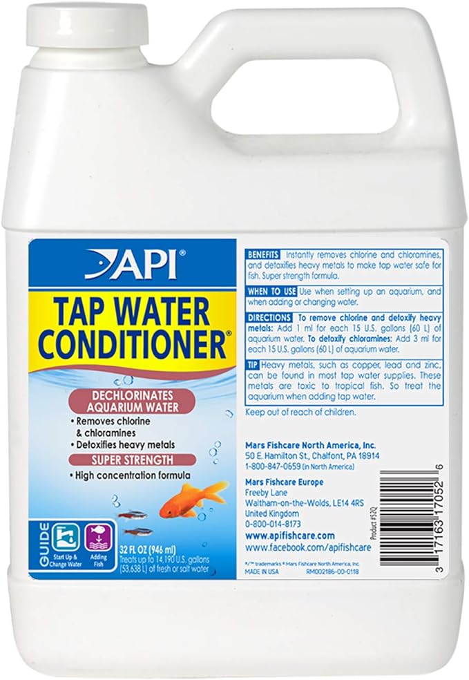 API Fishcare 52Q API TAP Aquarium Water Conditioner 32-Ounce Bottle