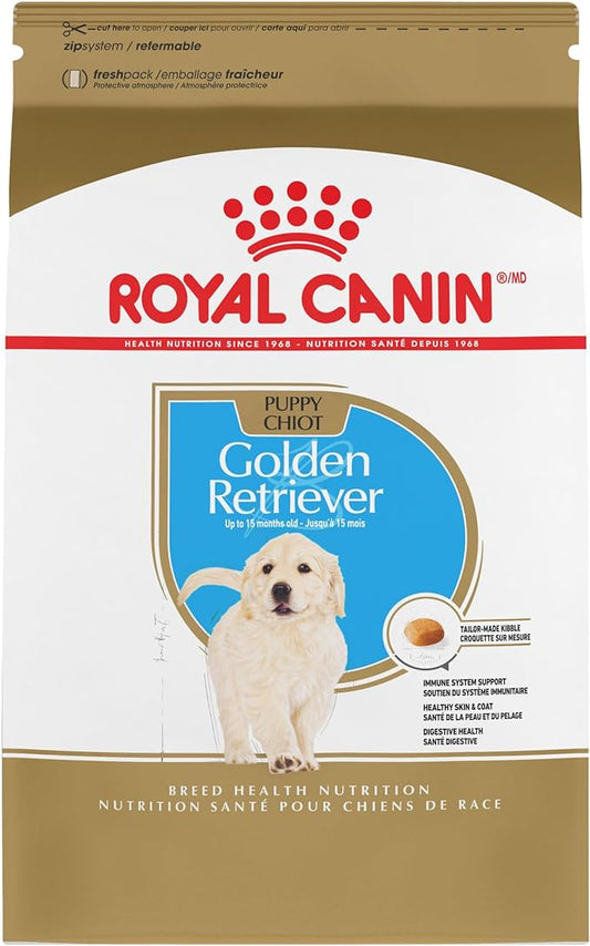 Royal Canin Golden Retriever Puppy Dry Dog Food, 30 lb bag