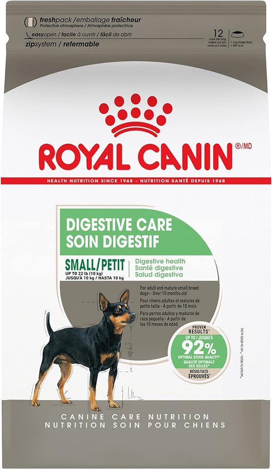 Royal Canin Small Digestive Care Dry Dog Food, 17 lb bag