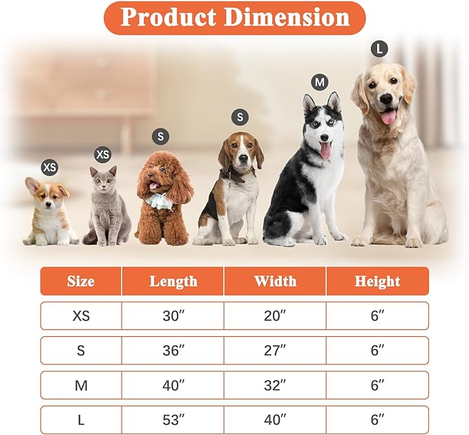Dog Bed Covers Replacement Washable - Waterproof Dog Bed Covers Quilted, Water Absorbable Pet Puppy Bed Cover for Dog Cat, Cover Only 30Lx20Wx6H Inches Brown