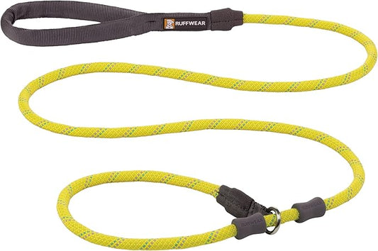 Ruffwear, Just-a-Cinch Dog Leash, 2-in-1 Lead Collar Combination, Lichen Green