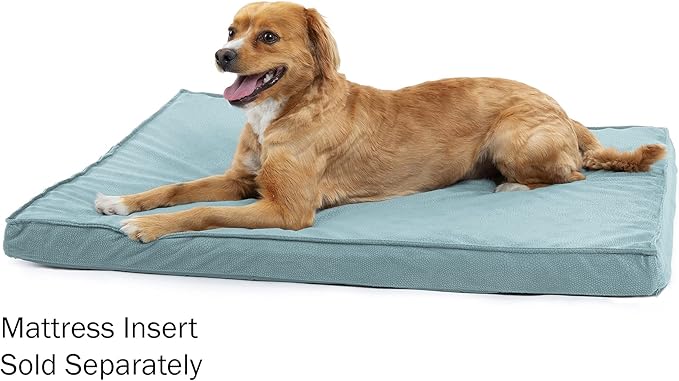 Best Friends by Sheri Dog Bed Cover Replacement for Nap Mat Dog Bed, Microfiber Ilan, Tide Pool, 27" x 36"