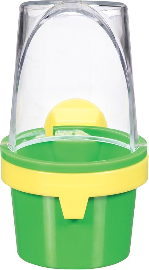 JW Pet Bird Cage Clean Cup Feeder & Water Cup Bird Accessory, Medium (Assorted Colors)