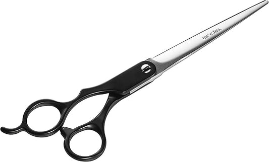 Andis 8" Straight Shears, Left-Handed, Professional Dog and Cat Grooming (80630)