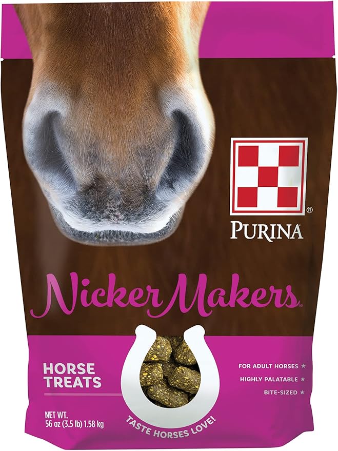 Purina | Nicker Makers Horse Treats | 3.5 Pound (3.5 lb) Bag