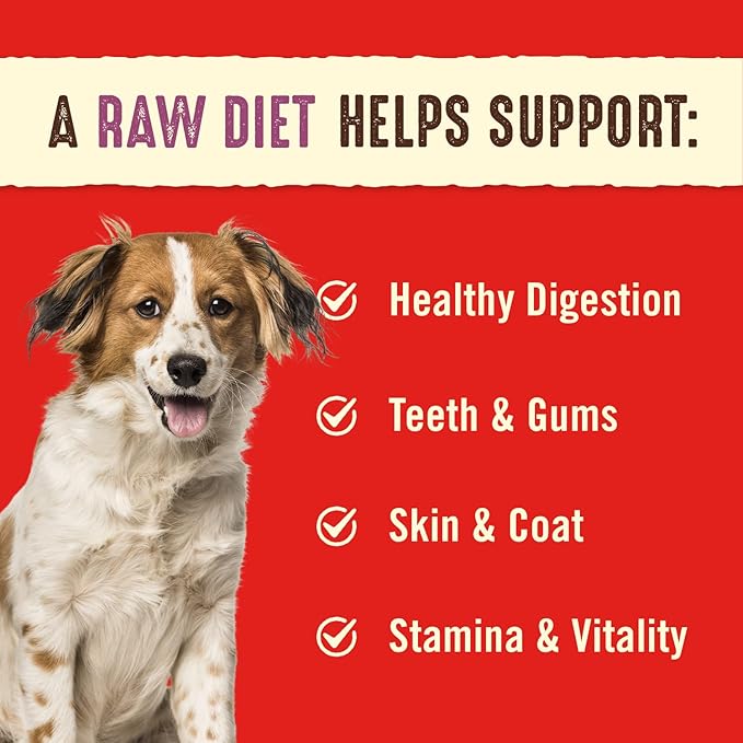 Stella & Chewy's Freeze Dried Raw Dinner Patties – Grain Free Dog Food, Protein Rich Tantalizing Turkey Recipe – 14 oz Bag