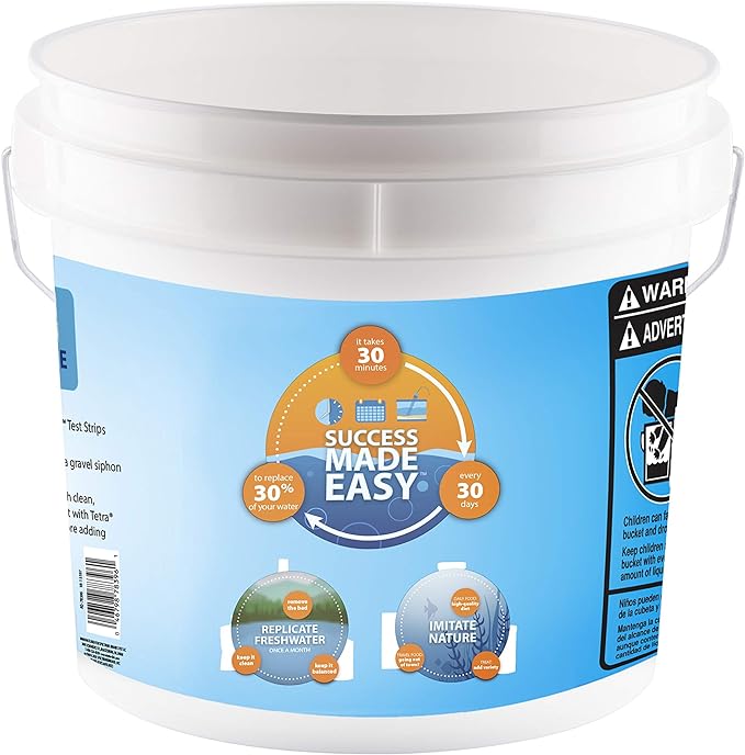 Tetra 4 Gallon Maintenance Bucket for Aquariums - Makes Water Changes Easy