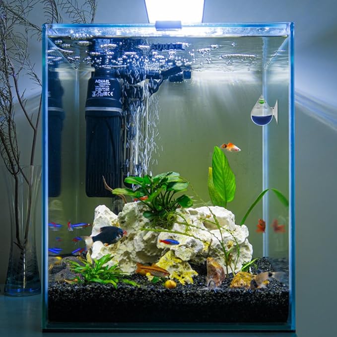 MiOYOOW CO2 Drop Checker, Aquarium CO2 Monitor CO2 Detector Without Solution for Aquarium Planted Tank, Easy to Observe and Judge Results