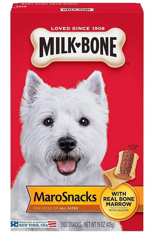 MilkBone MaroSnacks Dog Treats for Small Dogs 15 Ounces