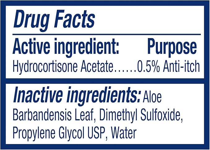 PRO·SENSE ProSense Itch Solutions Hydrocortisone Spray 4 Ounces, for Dogs and Cats (Pack of 2)