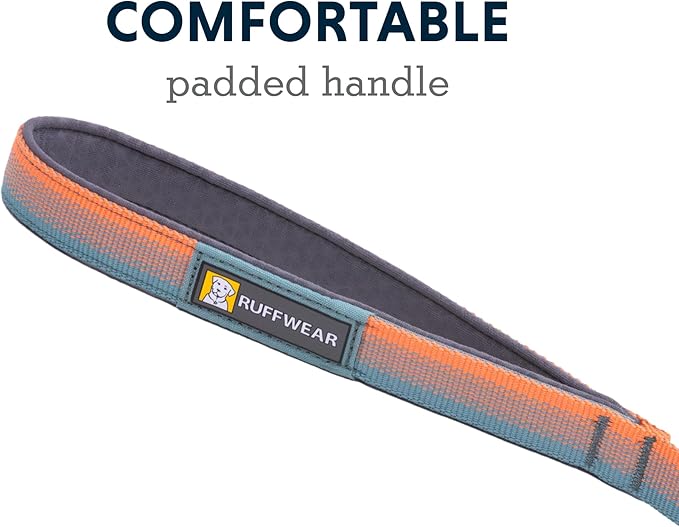 Ruffwear, Front Range Dog Leash, 5 ft Lead with Padded Handle for Everyday Walking, Spring Fade