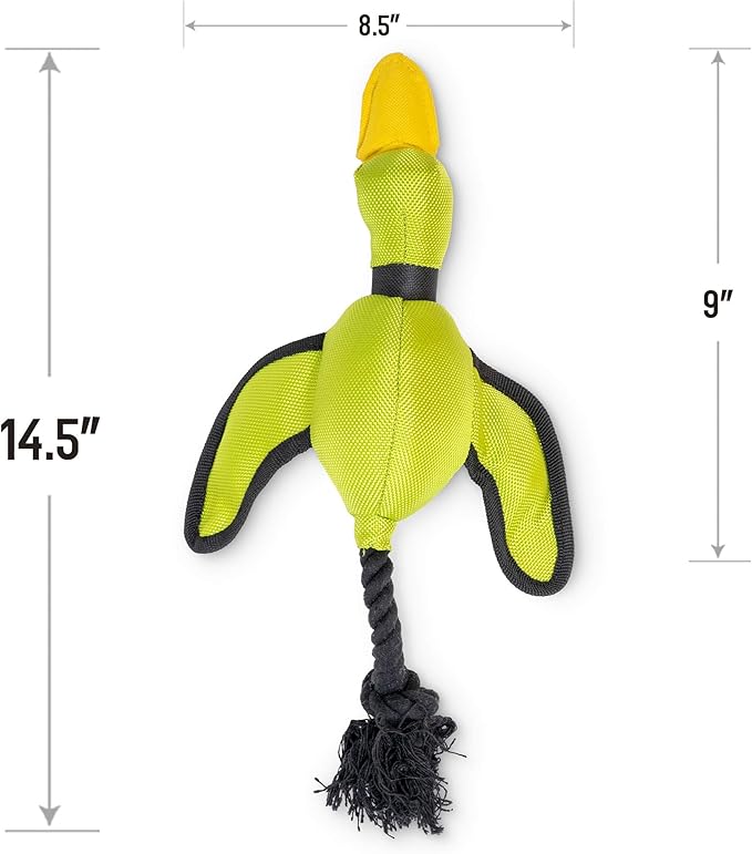Hyper Pet Flying Series Fetching Dog Toys – Mini Duck Interactive Dog Toy Slingshots Up To 40 ft – Floats on Water