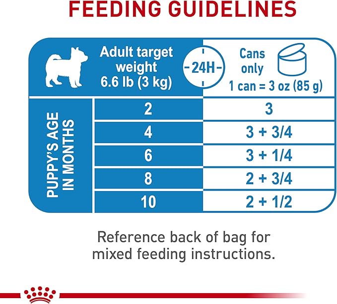 Royal Canin Size Health Nutrition X-Small Puppy Dry Dog Food, 3 lb Bag Size Health Nutrition X-Small Puppy Thin Slices in Gravy Wet Dog Food, 3 oz can (12-Count)