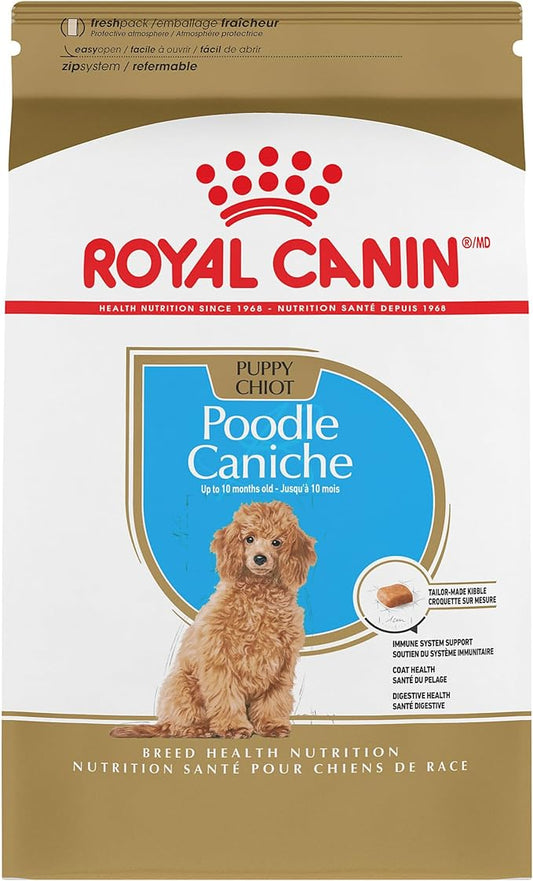 Royal Canin Poodle Puppy Breed Specific Dry Dog Food, 2.5 lb bag