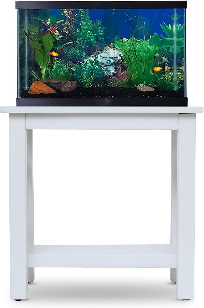 Solid wood Fish Tank Stand up to 20 gallons, 20 Gallon Fish Tank Stand, Aquarium Stand, 10 Gallon Fish Tank Stand, Fish Tank Table, Terrarium Stand, Aquarium Table