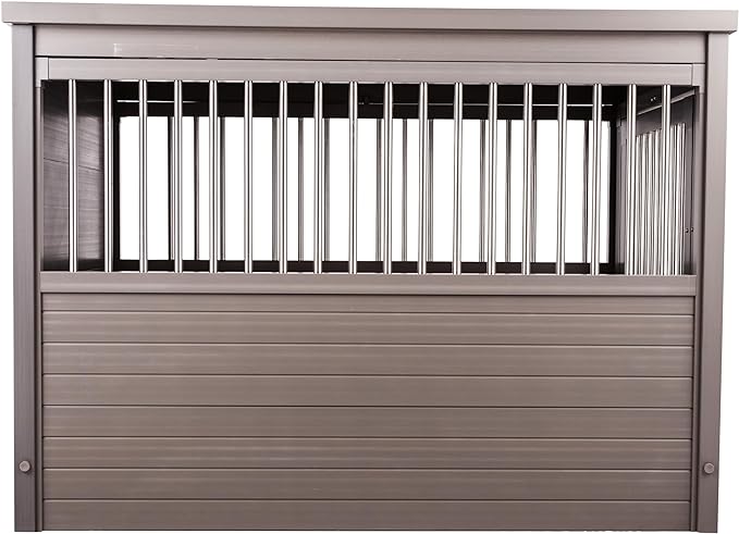 New Age Pet ecoFLEX Pet Crate/End Table, Large, Grey