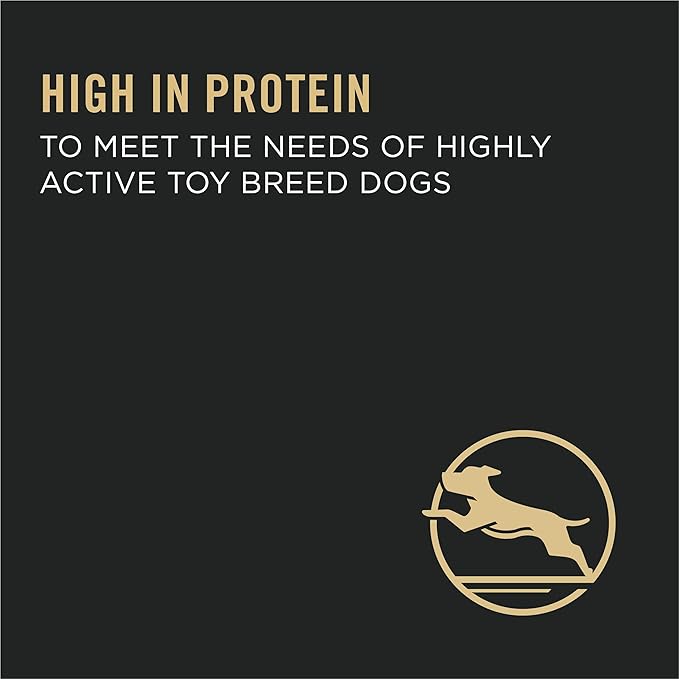 Purina pro plan High Protein Toy Breed Puppy Food DHA Chicken & Rice Formula - 5 lb. Bag