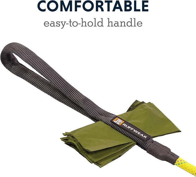 Ruffwear, Just-a-Cinch Dog Leash, 2-in-1 Lead Collar Combination, Lichen Green