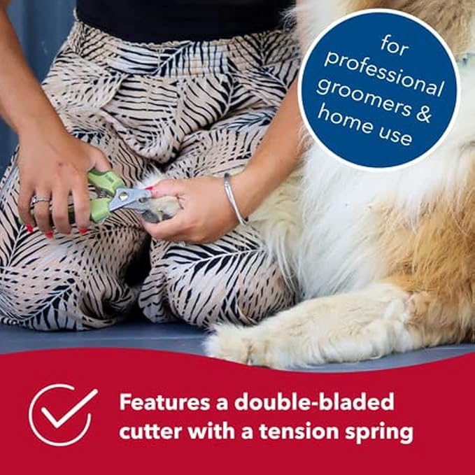 Coastal Pet Safari Professional Dog Nail Trimmer - Dog Nail Clippers for Grooming - Dog Claw Care for Small & Large Dogs - Nail Trimmer - Pet Supplies for Dog Grooming - Large - 6.6" x 2"