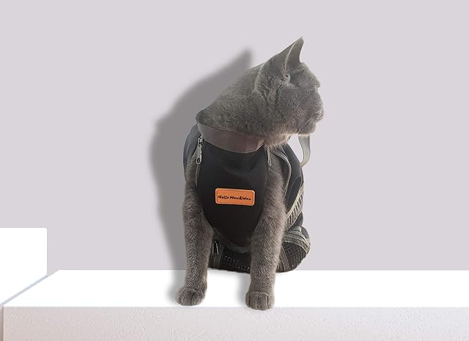Cinf Cat Nail Clipping Cleaning Grooming Restraint Bag No Scratching Biting for Bathing Nail Trimming Injecting Examining