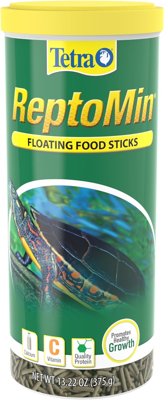 Tetra ReptoMin Floating Food Sticks, Food for Aquatic Turtles, Newts and Frogs, 13.22 oz